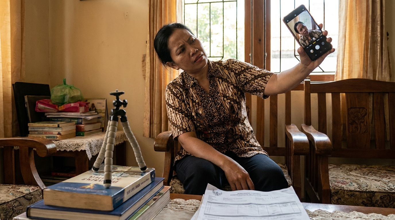Seni Presisi: Mengapa Posisi Wajah Miring pada Pas Foto Bisa Menghambat Administrasi Anda di 2026
