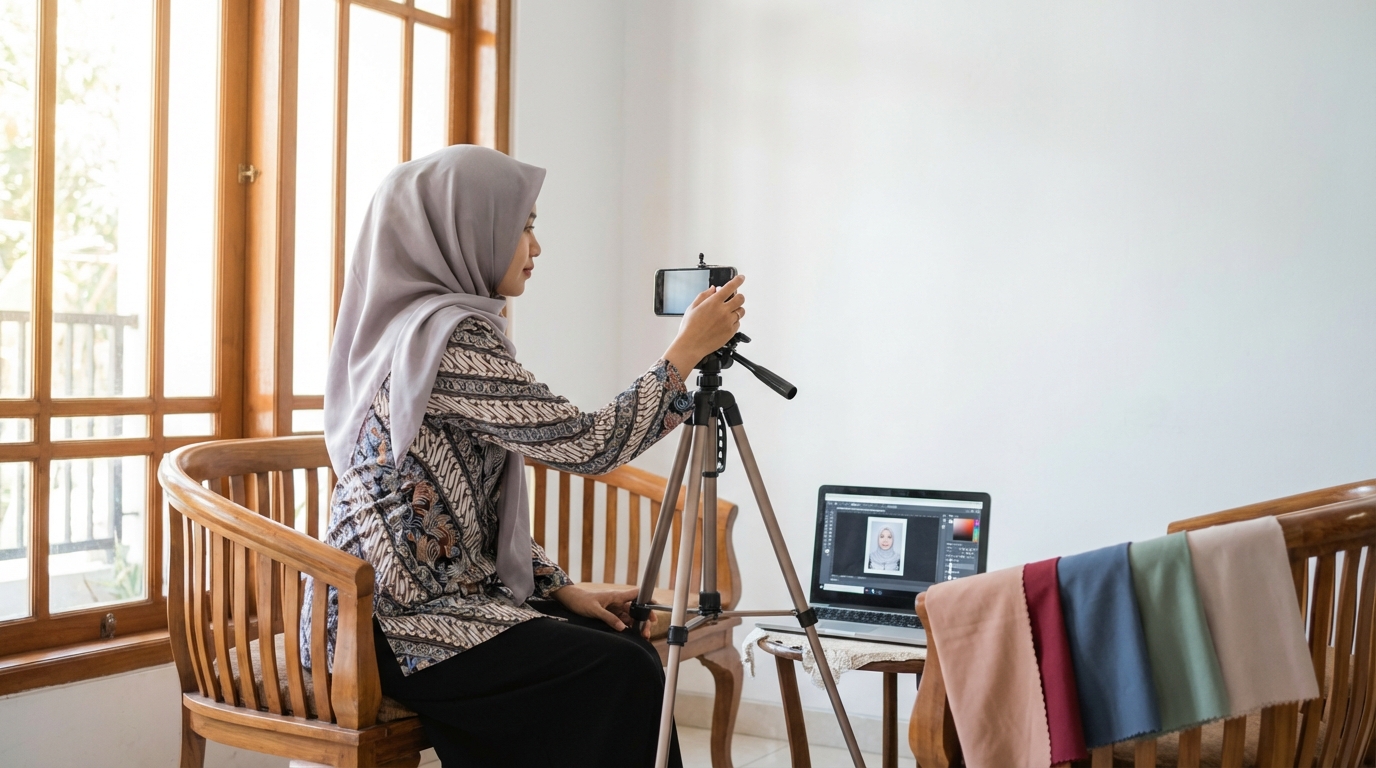 Warna Hijab untuk Foto Buku Nikah: Tips Kontras dan Aturan Kemenag
