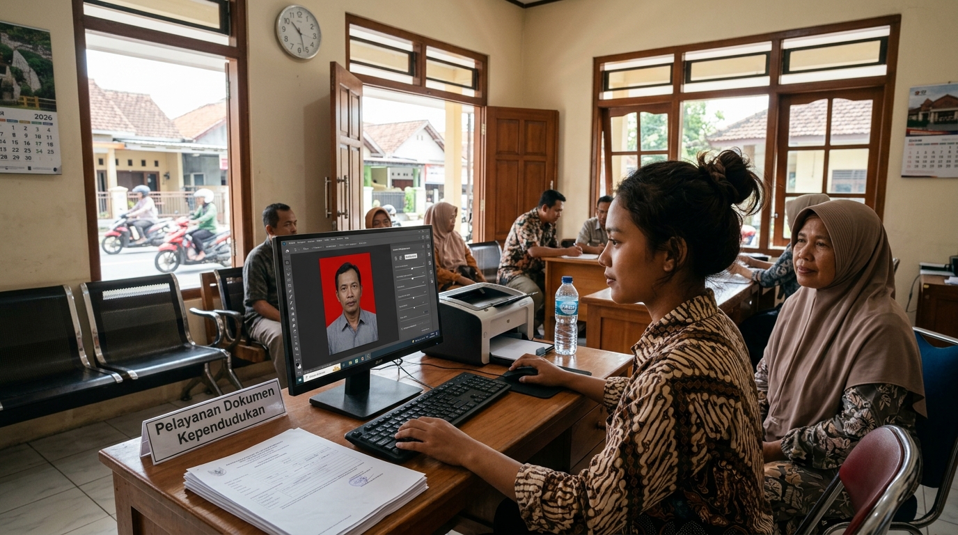 Batas Etika AI dalam Pas Foto Dokumen Resmi 2026: Apa yang Boleh dan Tidak?