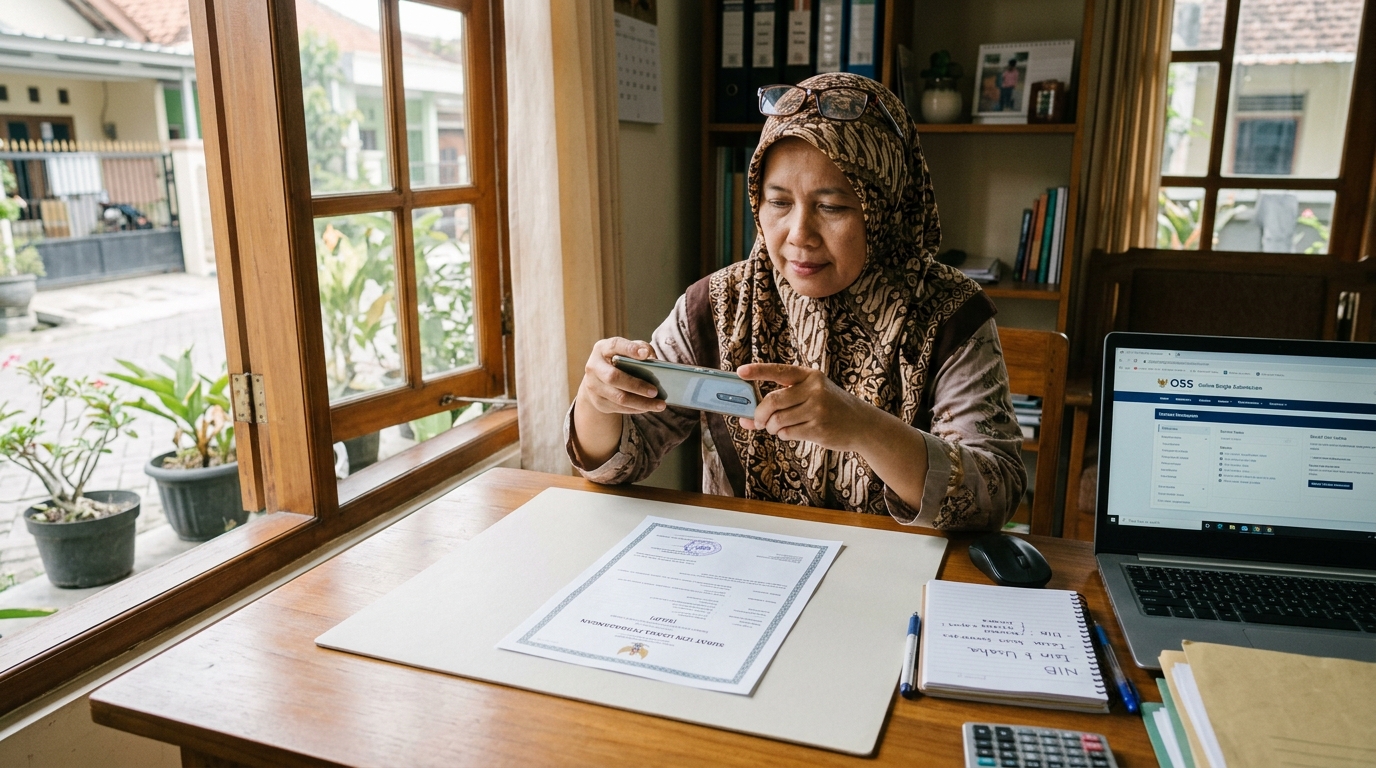 Panduan Lengkap Foto Surat Izin Usaha Online 2026: NIB, OSS, dan Tips Anti-Tolak
