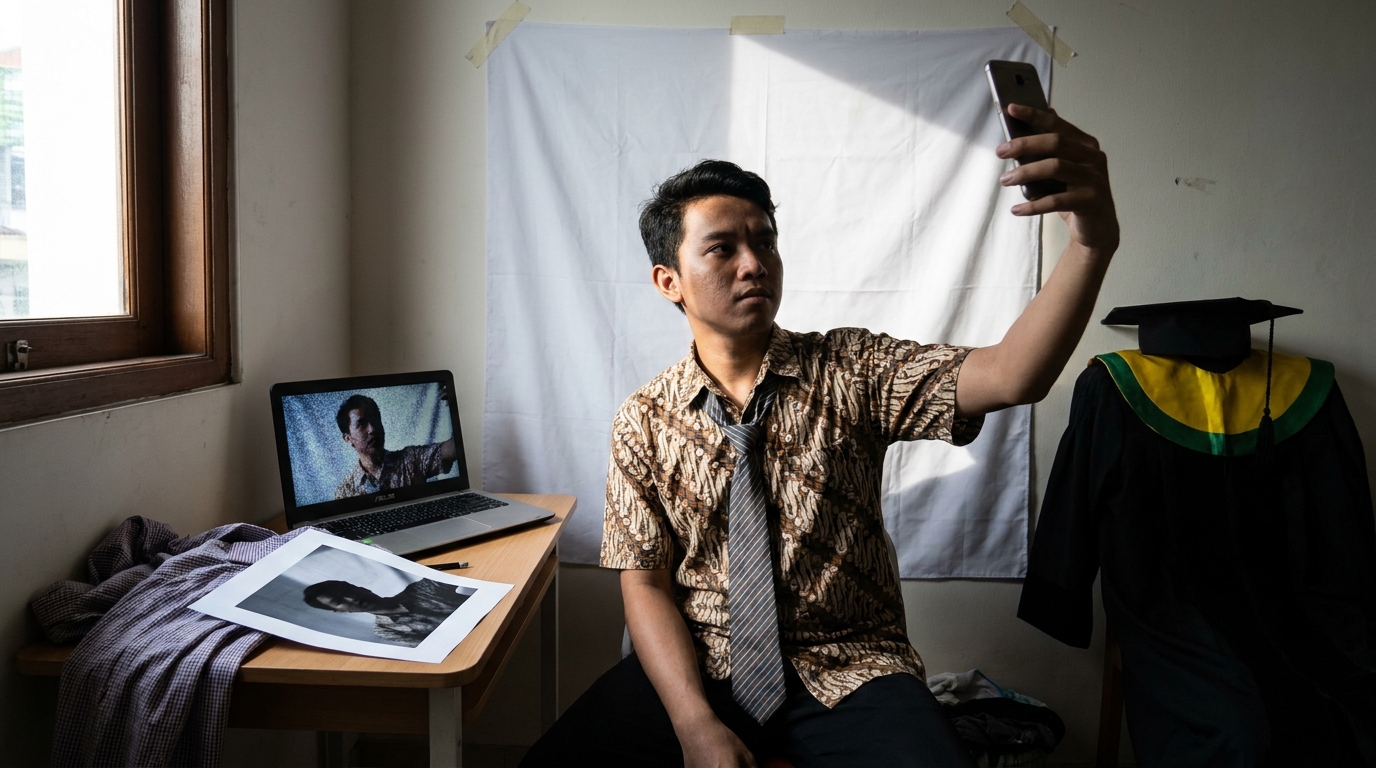 Panduan Pas Foto Ijazah yang Benar 2026: Aturan, Ukuran, dan Tips Terbaru
