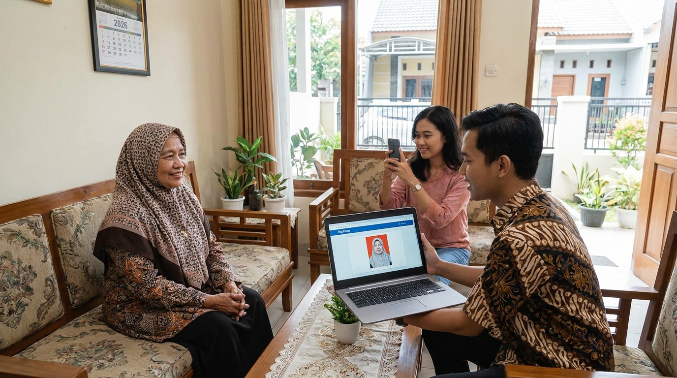 Panduan Lengkap Foto Umroh 2026: Aturan Wajah 80% & Tips Anti-Tolak