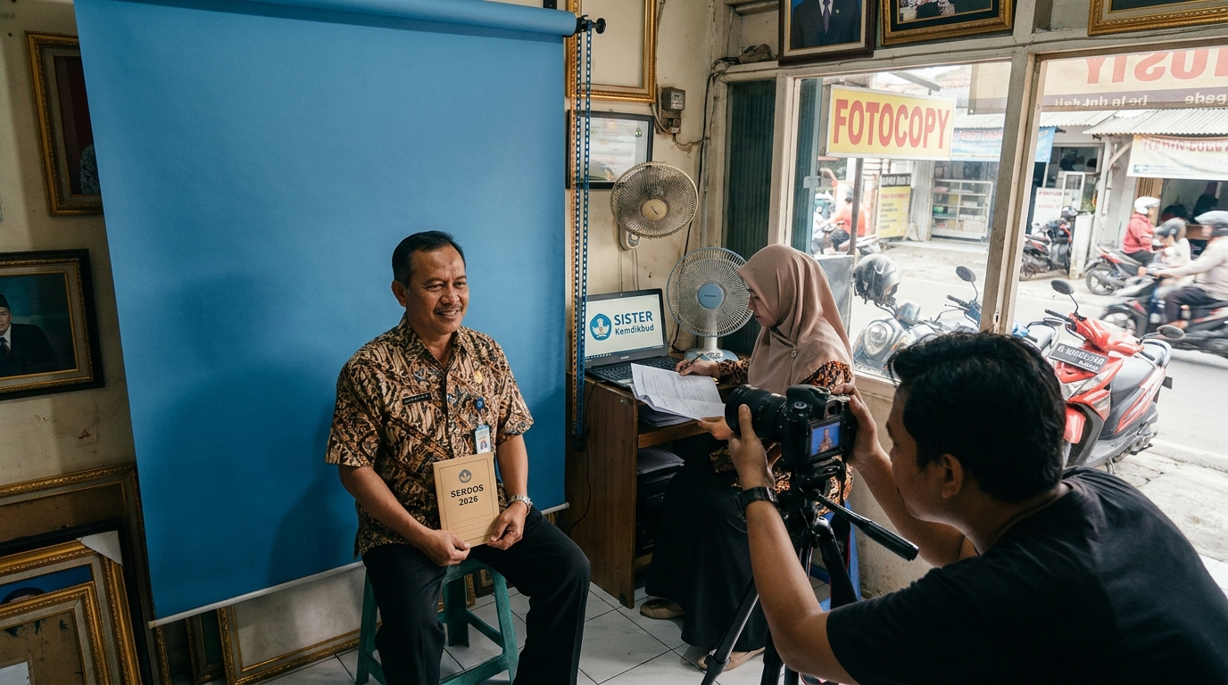 Panduan Pas Foto Sertifikasi Dosen (Serdos) 2026: Syarat SISTER Terbaru