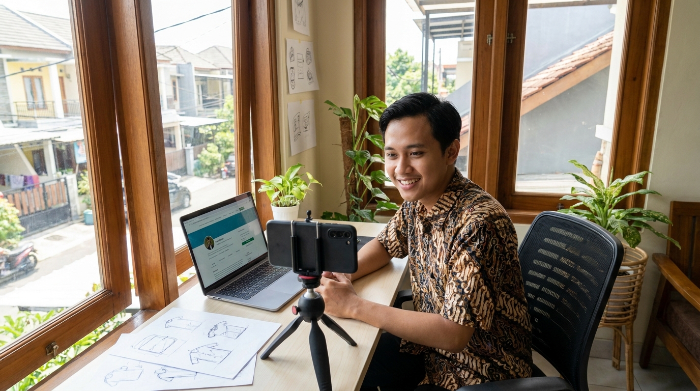 Panduan Pas Foto Profesional Freelance 2026: Cara Bangun Kepercayaan Klien Global