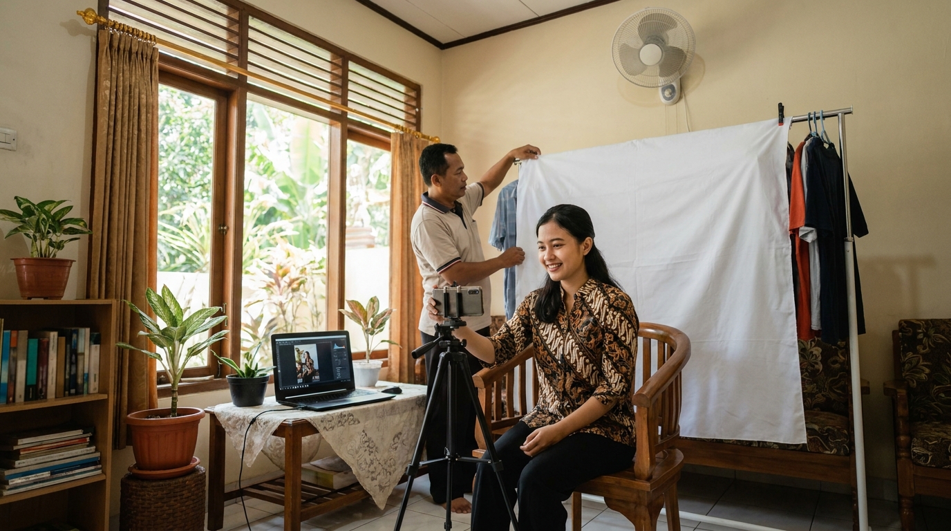 Seni Pencahayaan di Rumah: Panduan Foto Dokumen Berkualitas di Tahun 2026