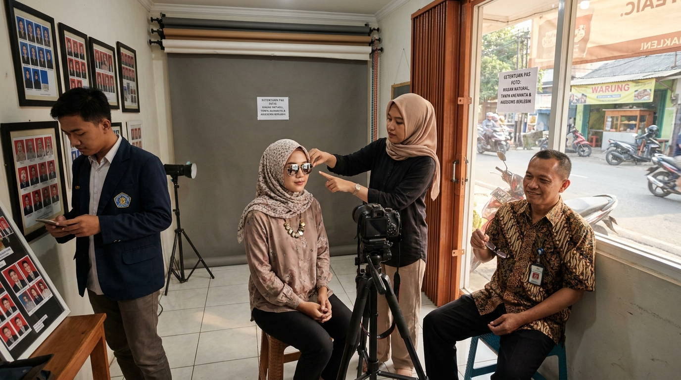 Memahami Perbedaan Pas Foto Pria dan Wanita: Panduan Standar Dokumen Resmi 2026