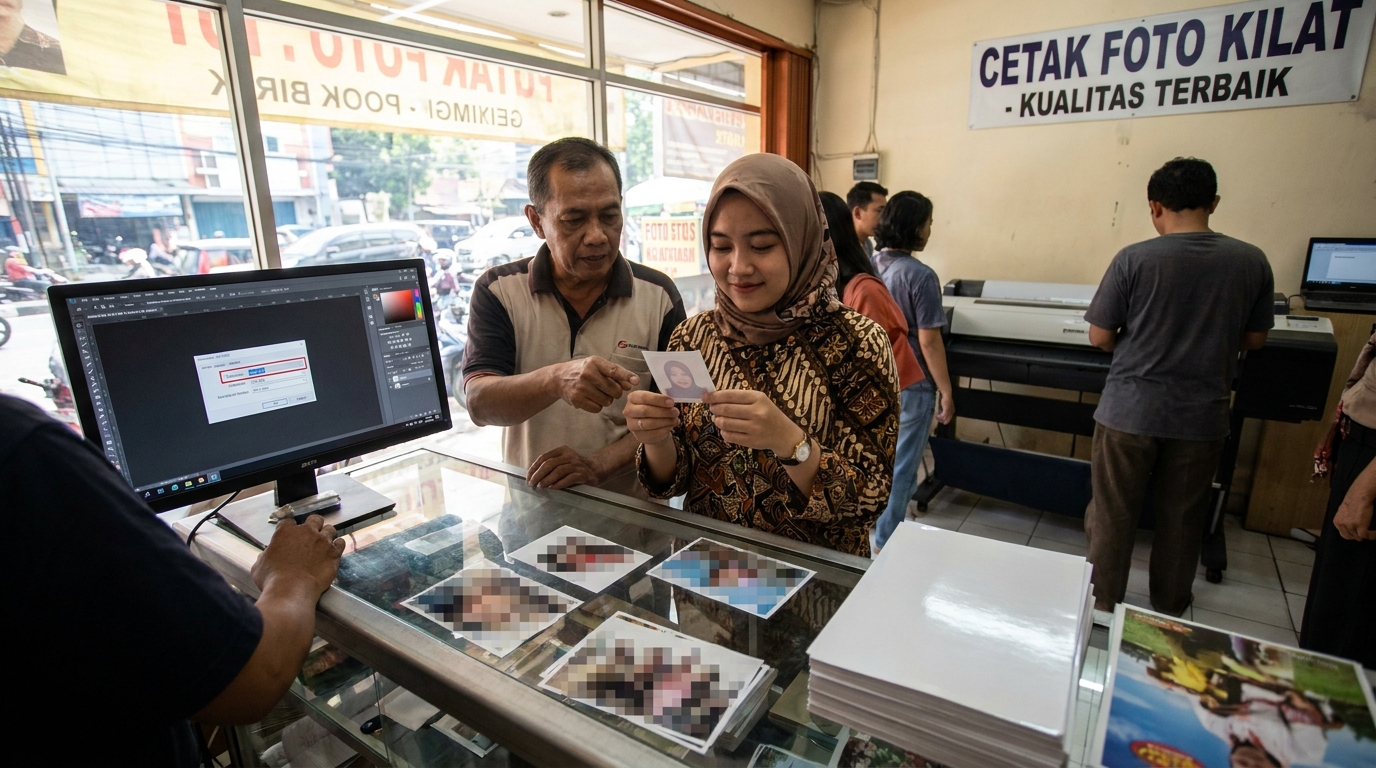 Ukuran Pas Foto 2x3 dalam Pixel untuk Dokumen Resmi 2026