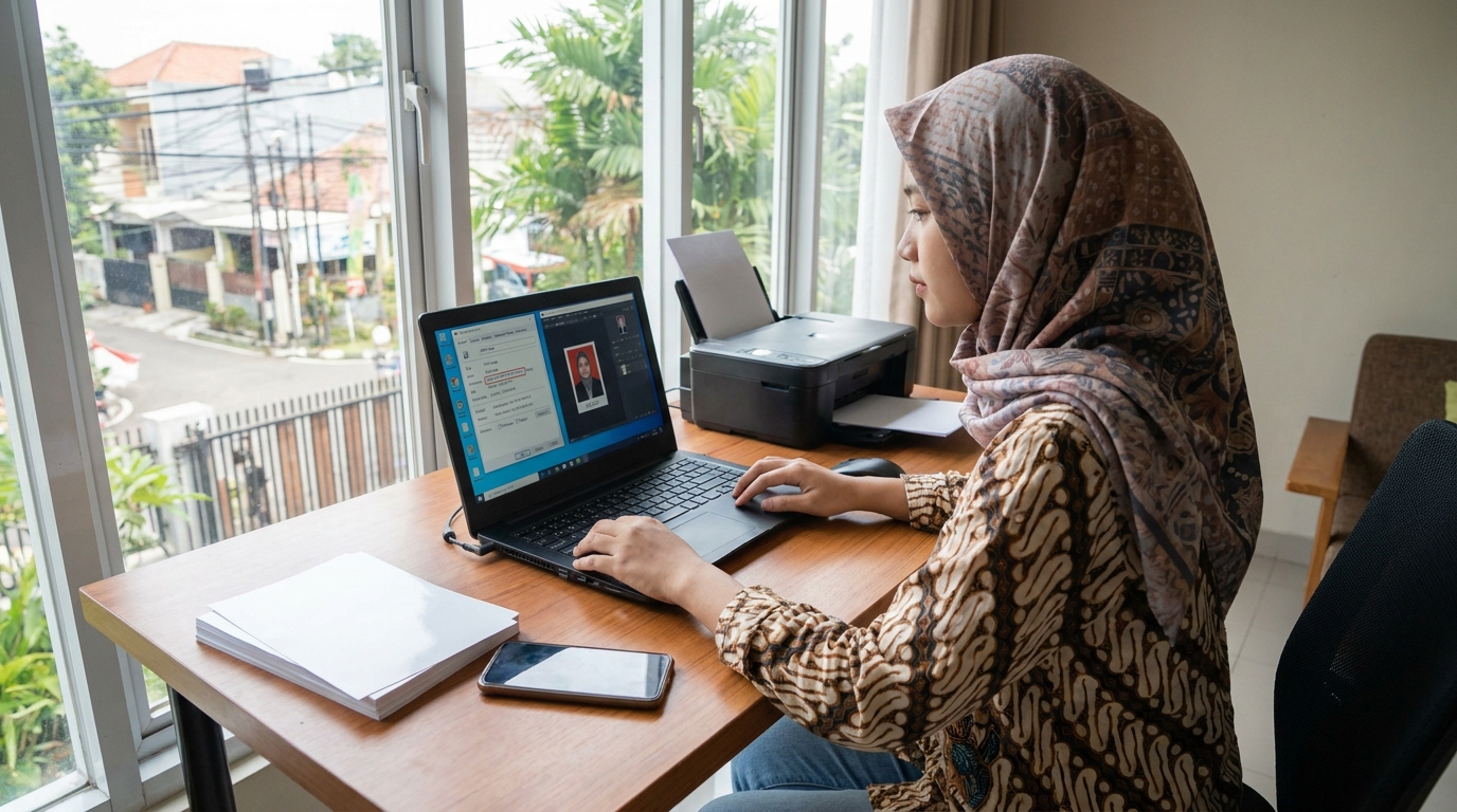 Cara Cetak Pas Foto dari Online 2026: Panduan Hasil Tajam dan Profesional