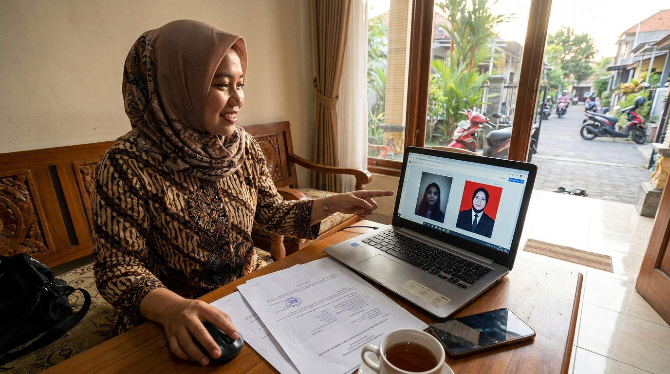 Panduan Aman Edit Pas Foto AI 2026: Syarat Dokumen Lolos Verifikasi