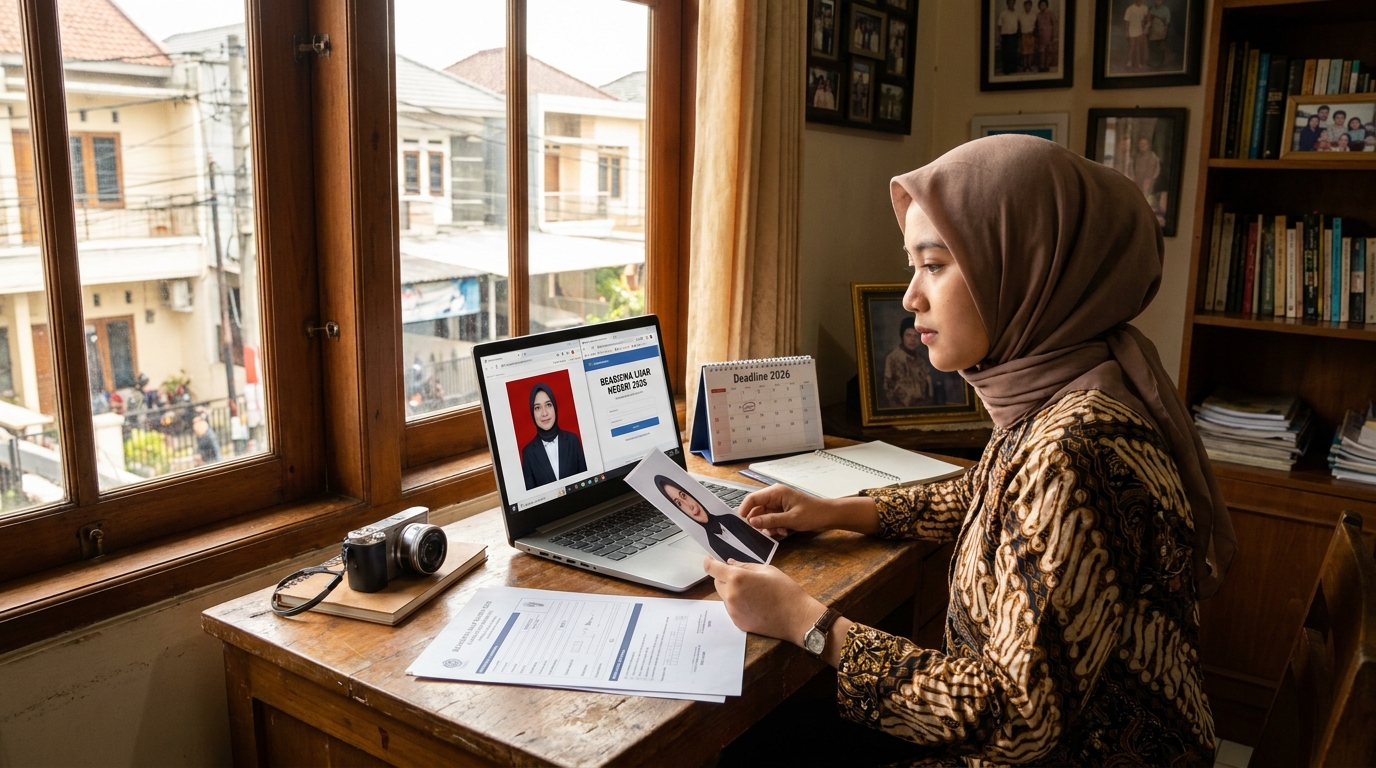 Beyond the Frame: Standar Visual Foto Pendaftaran Beasiswa 2026 yang Memikat Komite Seleksi
