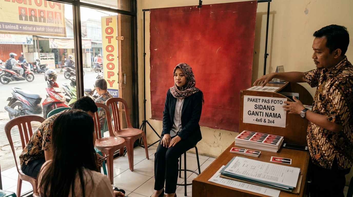 Panduan Lengkap Pas Foto Sidang Ganti Nama 2026: Syarat & Ketentuan