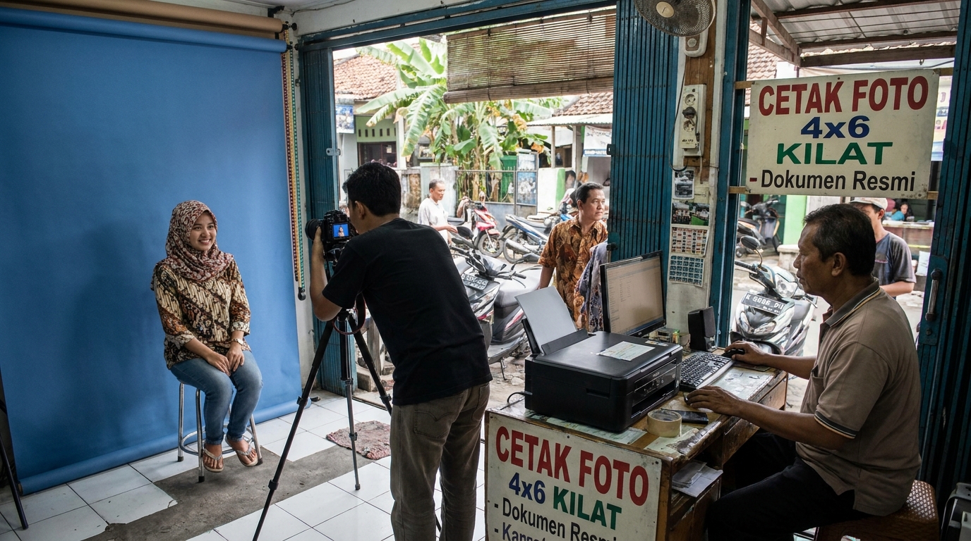 Cara Membuat Pas Foto 4x6 yang Benar untuk Dokumen Resmi 2026