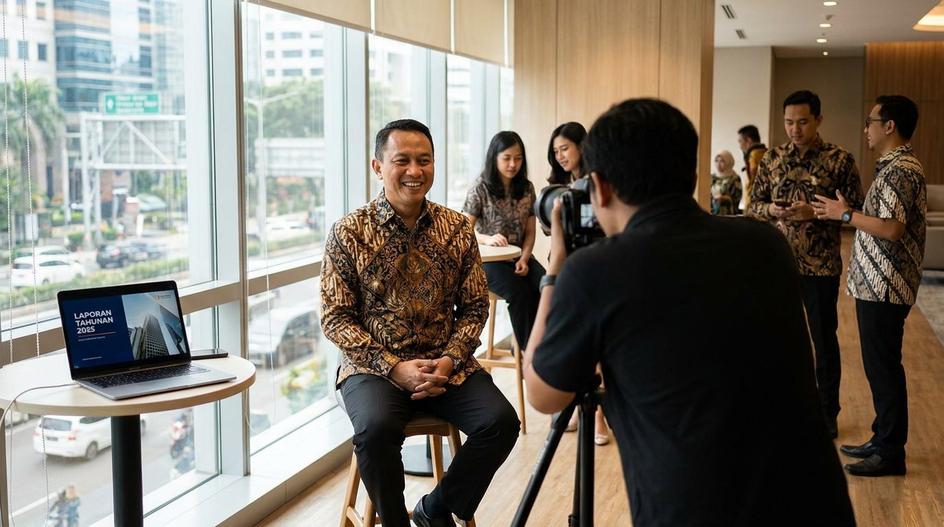 Panduan Lengkap Headshot Direksi 2026: Standar Visual Kepemimpinan Profesional