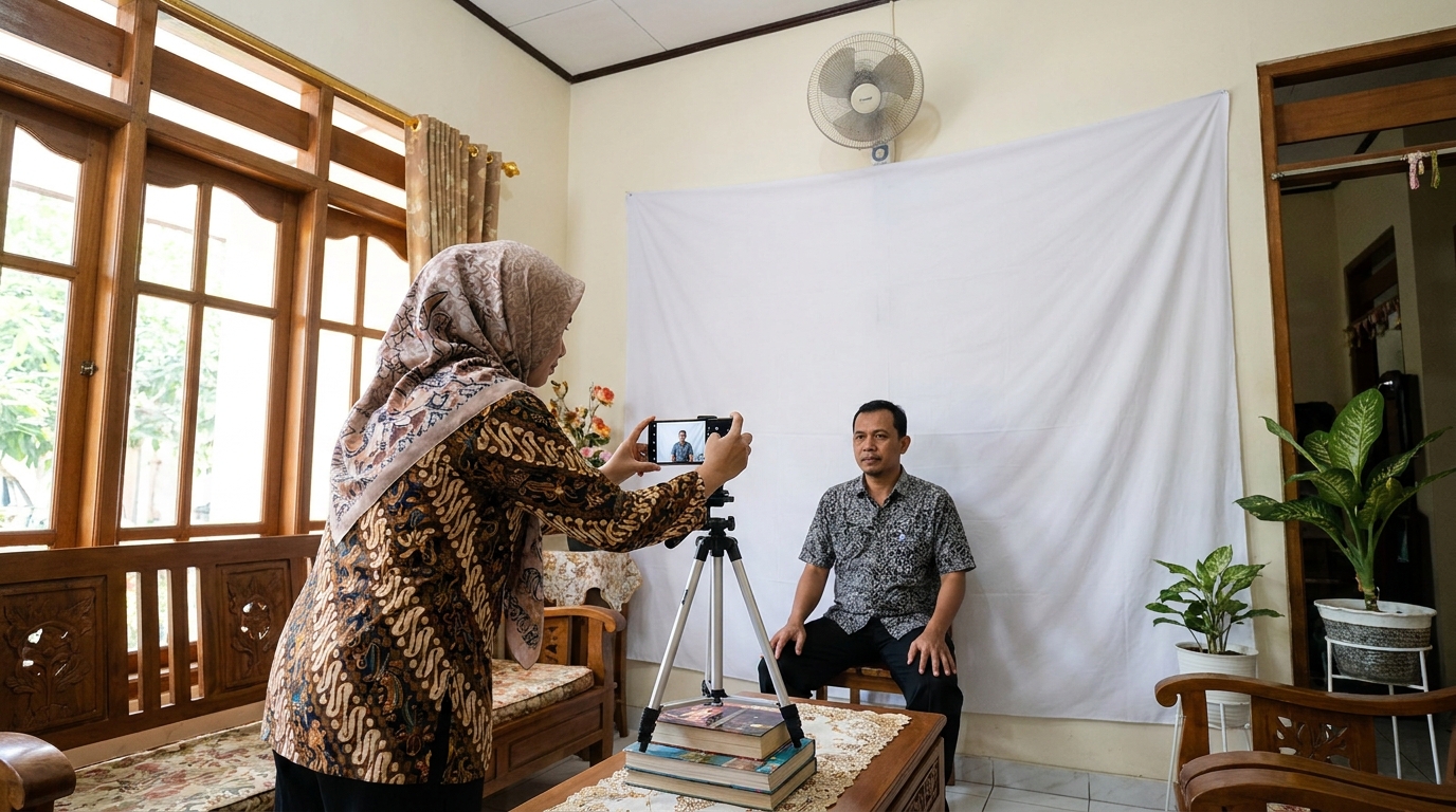 Panduan Lengkap Foto Paspor Sendiri di Rumah (Update 2026)