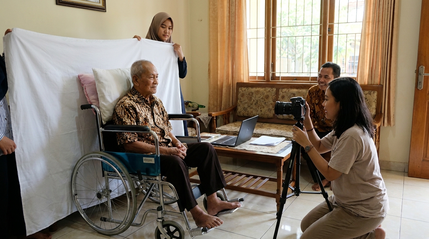 Dignitas di Balik Lensa: Panduan Foto Paspor Disabilitas di Rumah Tahun 2026