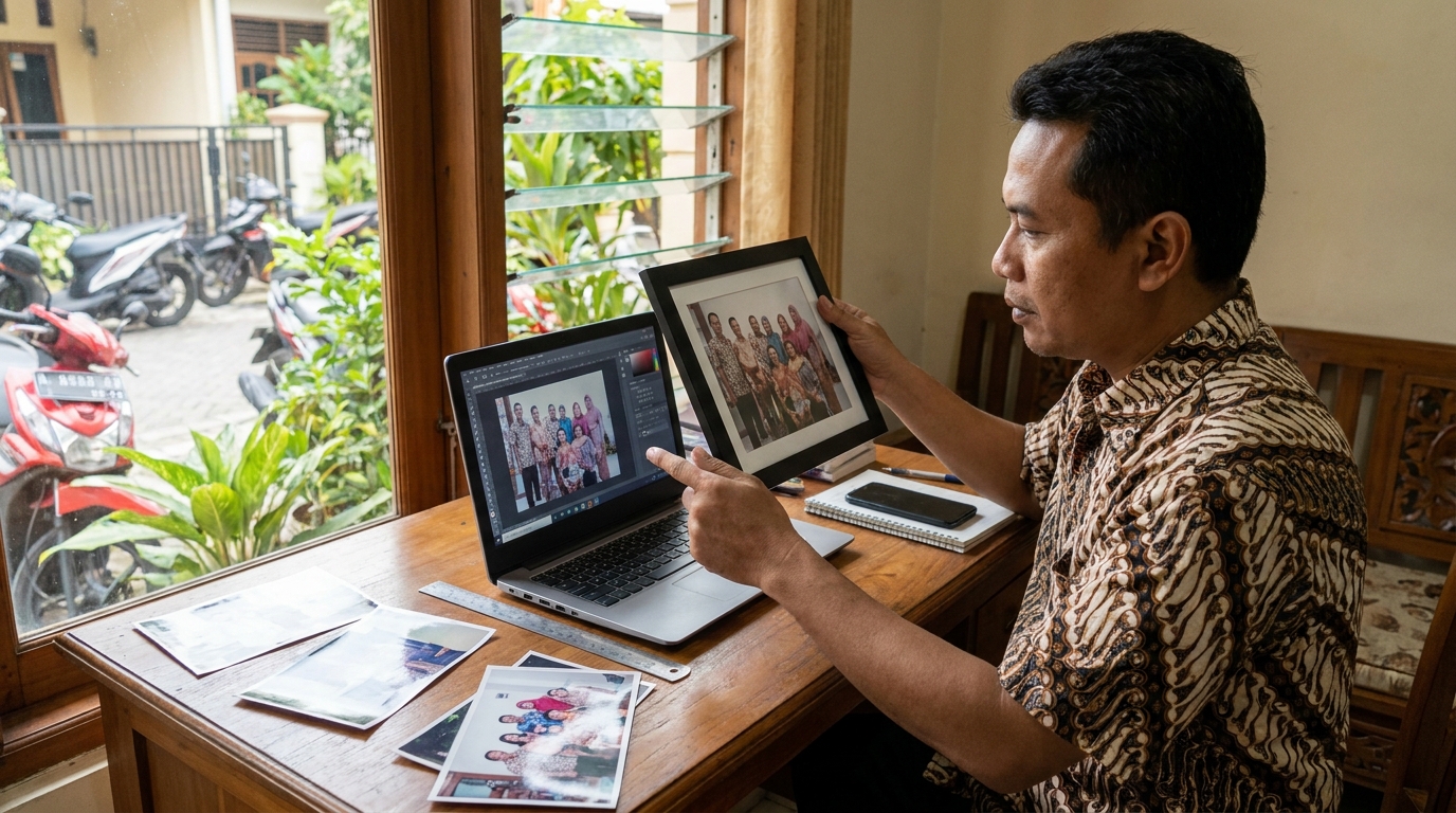 Panduan Resolusi Foto Cetak vs Digital 2026: Cara Agar Foto Tidak Pecah
