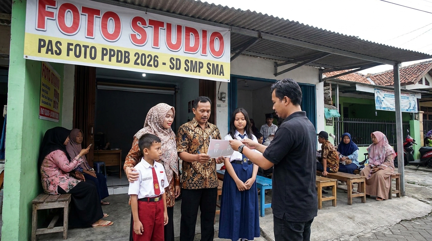 Panduan Lengkap Pas Foto PPDB SD SMP SMA 2026: Syarat & Ketentuan Terbaru