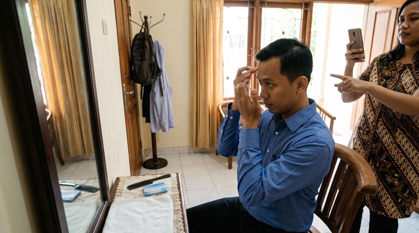 Seni Tampil Profesional: Panduan Lengkap Tips Pas Foto Pria 2026