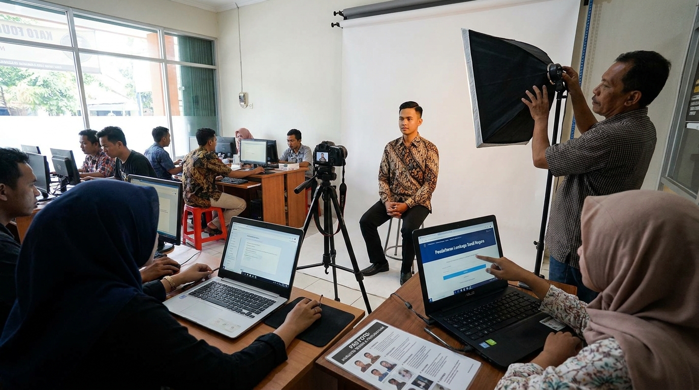 Panduan Lengkap Pas Foto Pendaftaran Lembaga Sandi (BSSN) 2026