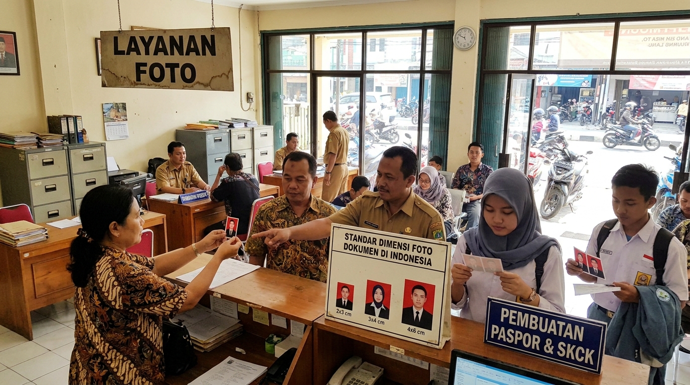 Panduan Ukuran Foto untuk Semua Dokumen Indonesia Terlengkap 2026