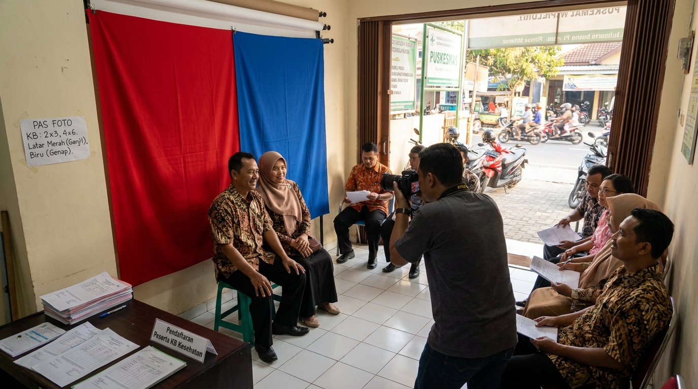 Panduan Lengkap Pas Foto KB (Keluarga Berencana) Terbaru 2026