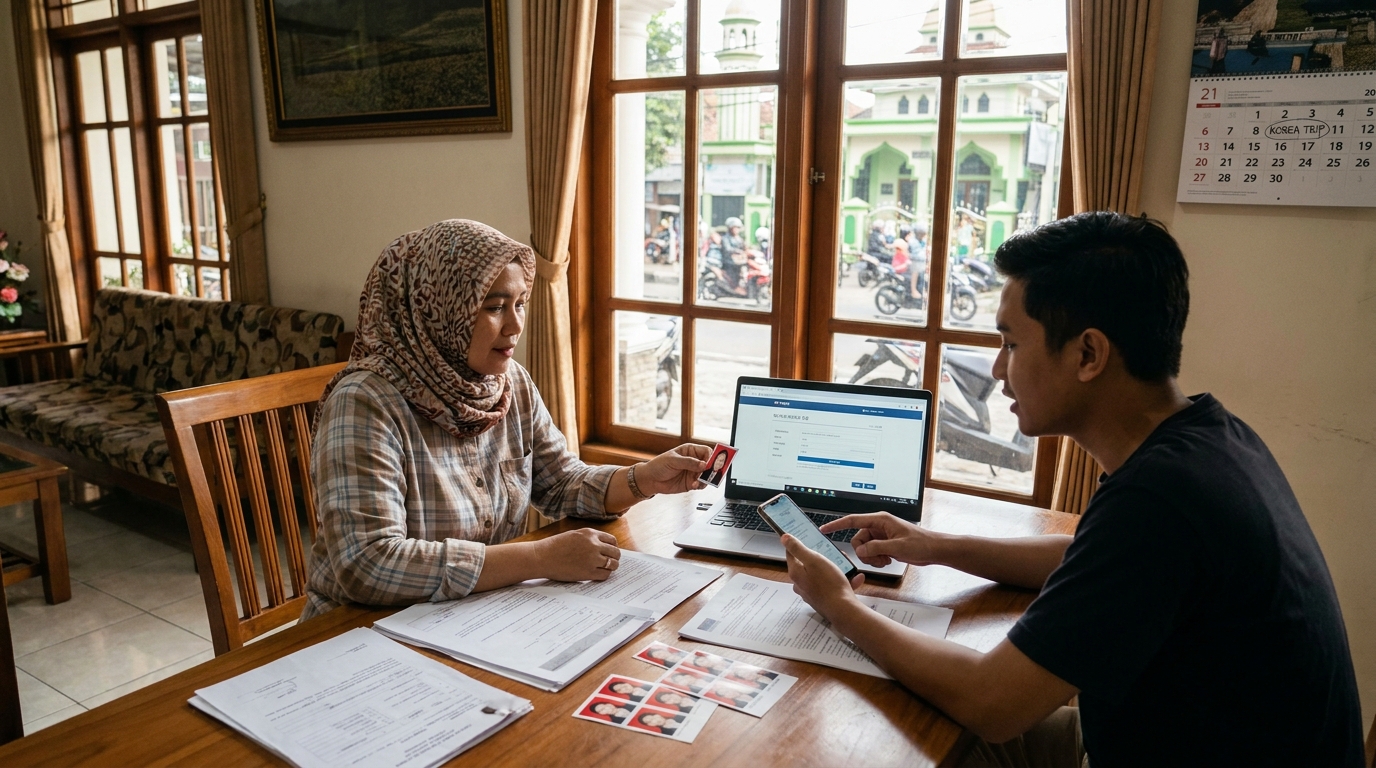 Panduan Lengkap Pas Foto Visa Korea K-ETA Terbaru 2026