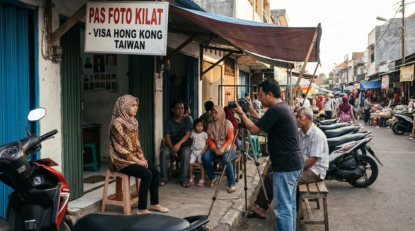 Panduan Lengkap Pas Foto PMI Hong Kong & Taiwan 2026: Syarat & Ketentuan Terbaru
