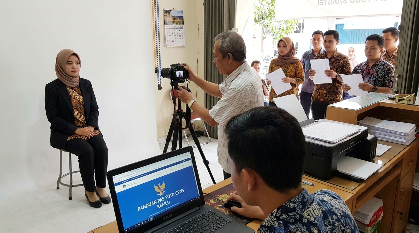 Panduan Pas Foto CPNS Diplomatik Kemlu 2026: Syarat & Tips Profesional