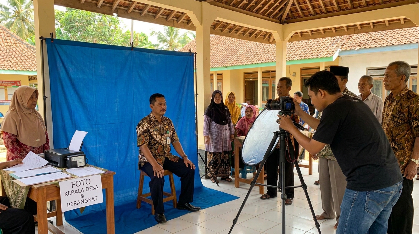 Panduan Lengkap Pas Foto Kepala Desa dan Perangkat Desa 2026