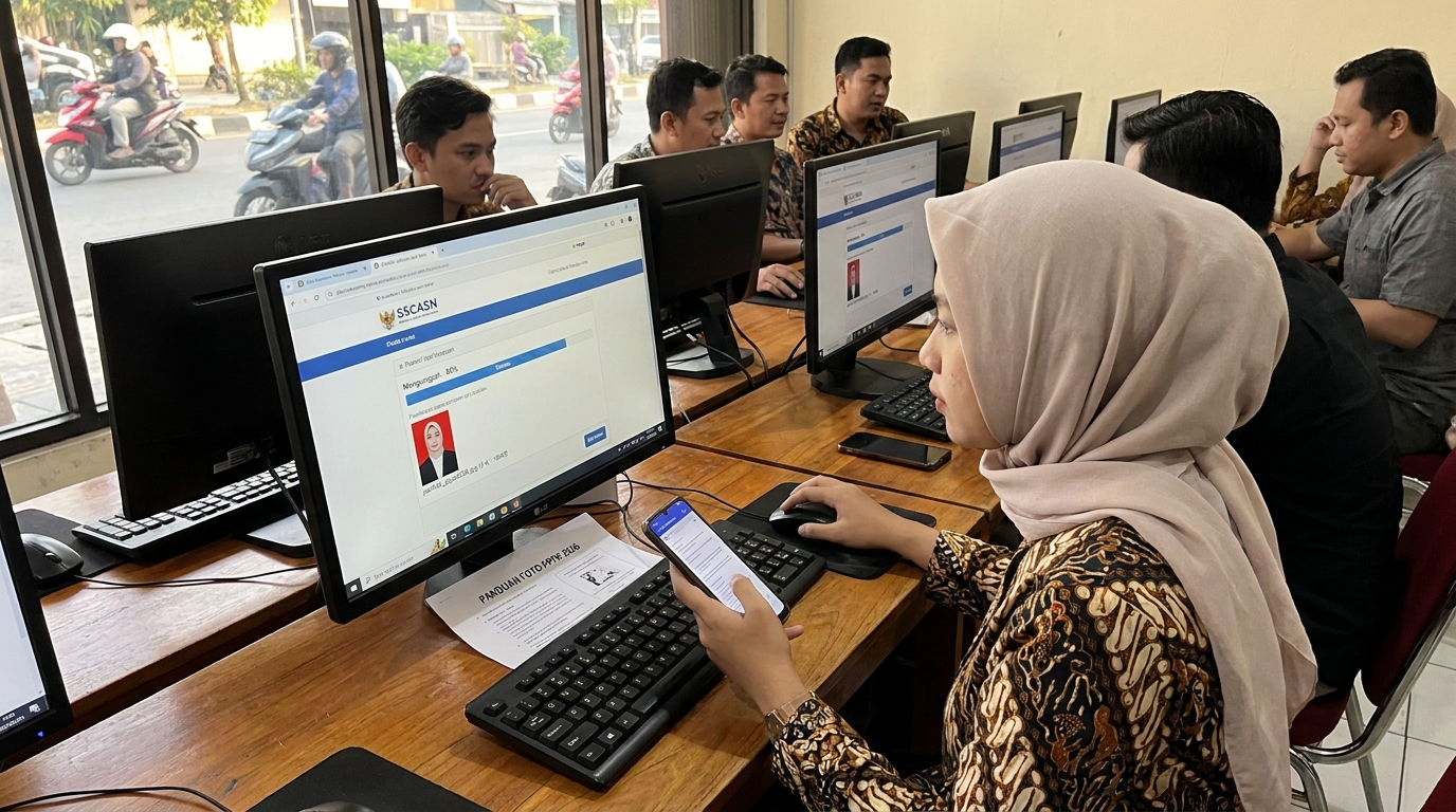 Panduan Lengkap Foto PPPK 2026: Syarat Latar Belakang dan Pakaian