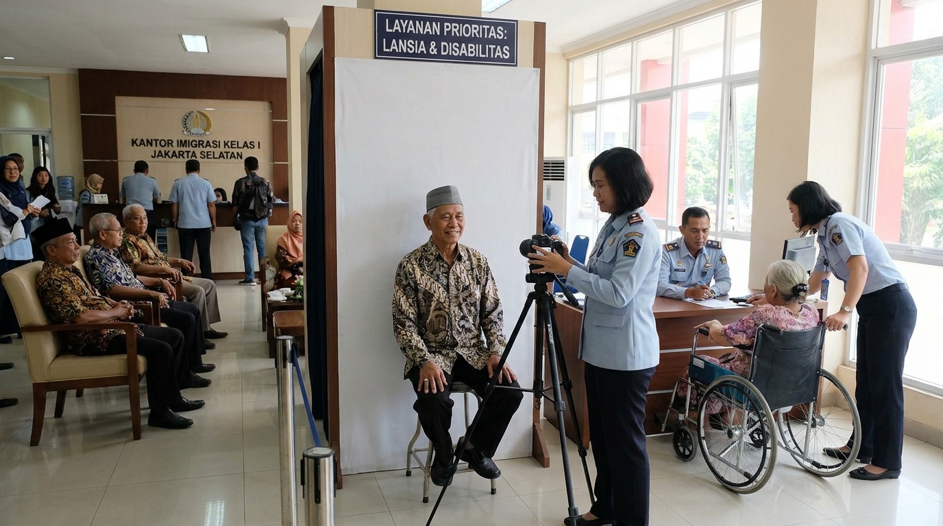 Navigasi Layanan Paspor Prioritas: Panduan Lengkap Foto Paspor Lansia di 2026