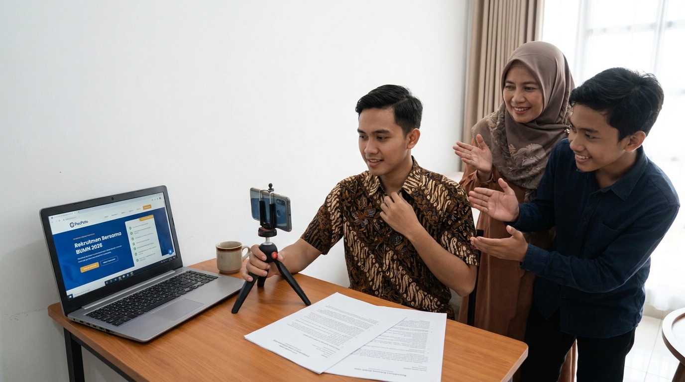 Panduan Pas Foto Rekrutmen Bersama BUMN 2026: Standar & Tips Lolos Screening