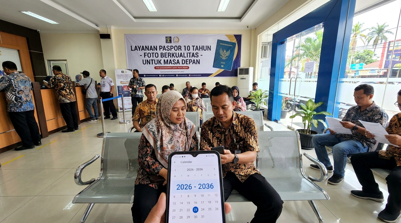 Panduan Foto Paspor 10 Tahun 2026: Syarat, Pakaian, dan Tips Biometrik