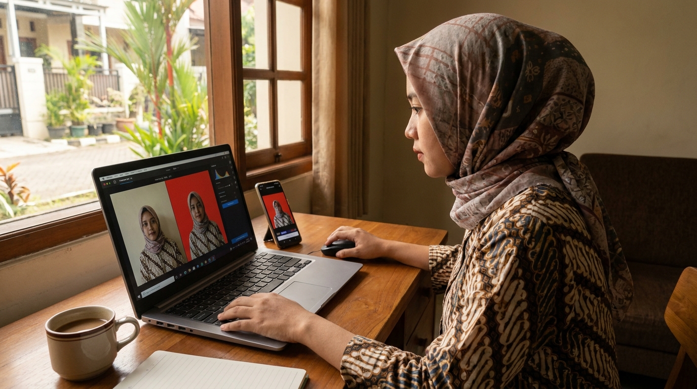 Panduan Lengkap Foto Formal Sendiri di Rumah 2026: Hasil Profesional Tanpa Studio