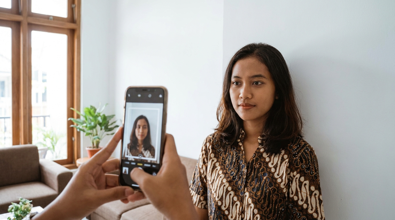 Jarak Kamera Pas Foto HP yang Benar Tahun 2026: Tips Foto Profesional di Rumah