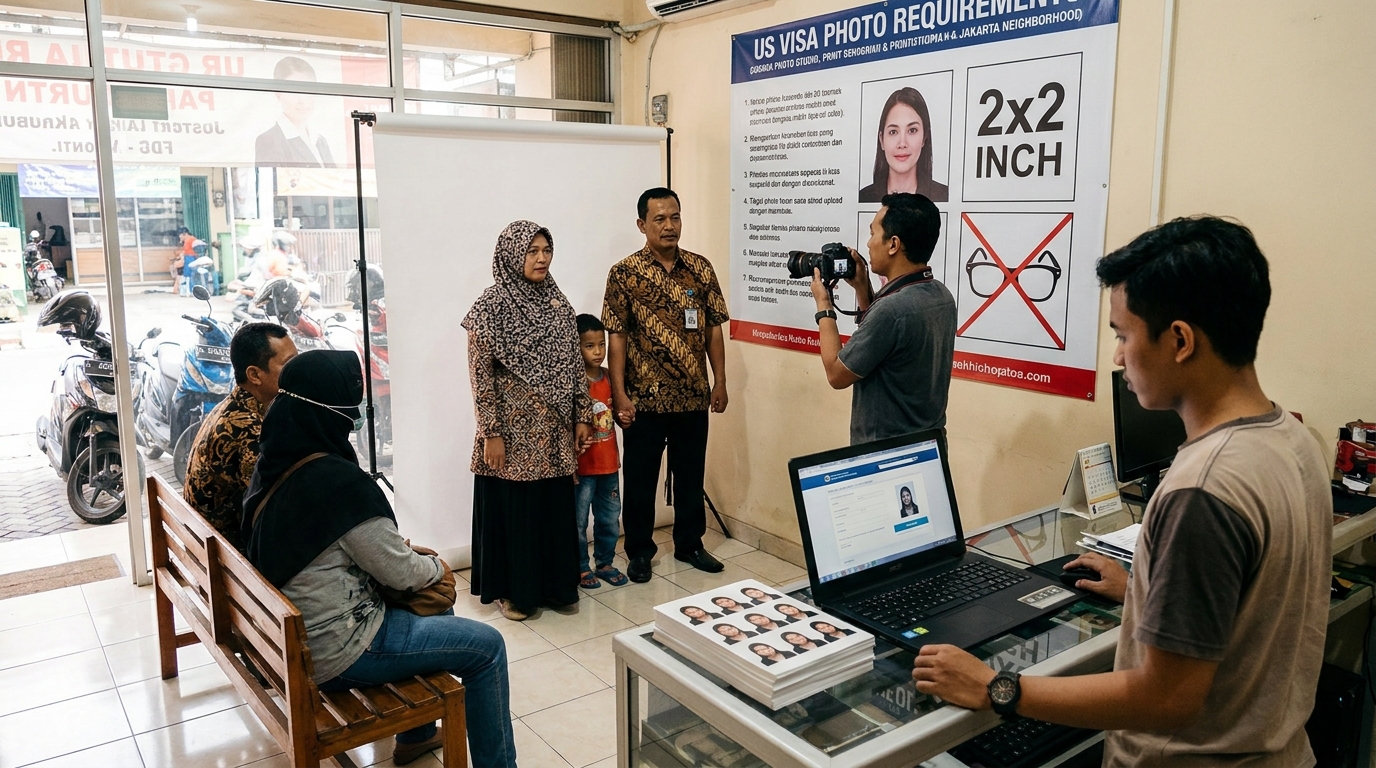 Panduan Ukuran Foto Visa Amerika 2026: Syarat Terbaru & Cara Lolos