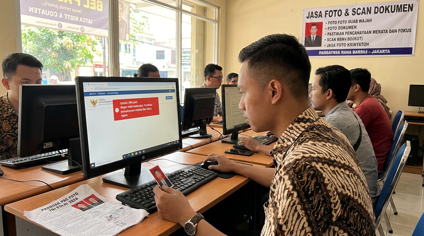 Navigasi Standar Visual: Memahami Esensi Pas Foto dalam Seleksi TNI & POLRI 2026