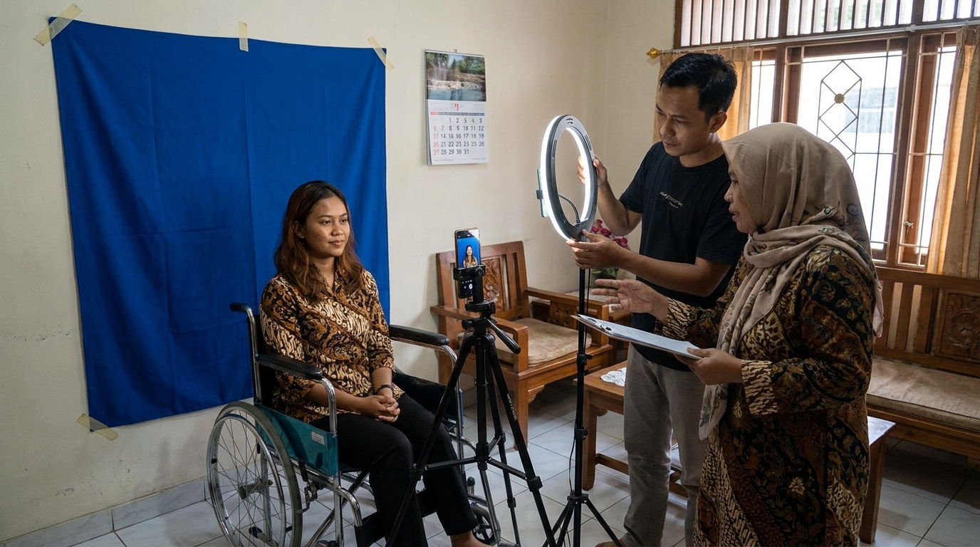 Panduan Lengkap Pas Foto Disabilitas 2026: Cara Mudah di Rumah