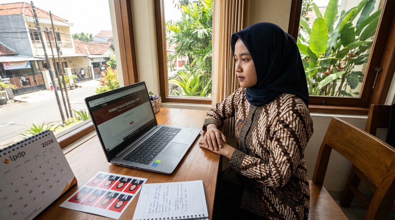 Panduan Pas Foto LPDP 2026: Standar Profesional untuk Lolos Seleksi