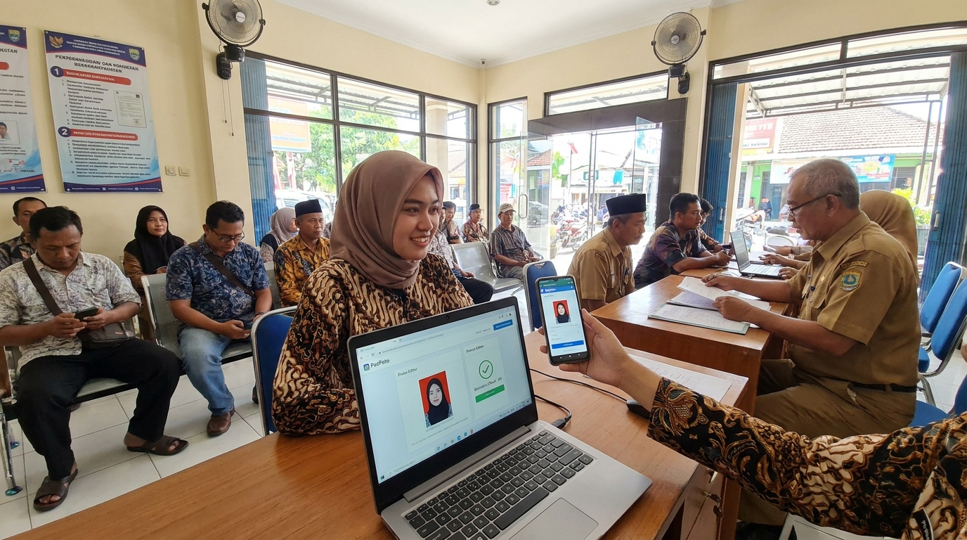 Navigasi Legalitas: Menggunakan Teknologi AI untuk Pas Foto Resmi di Tahun 2026