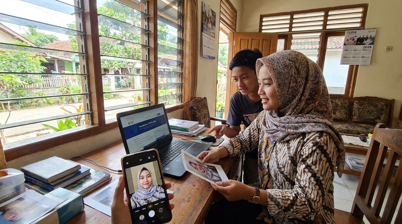 Panduan Lengkap Pas Foto TOPIK Korea 2026: Syarat dan Cara Upload Agar Lolos Verifikasi