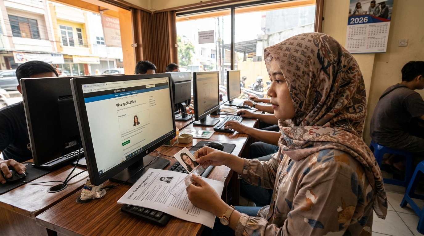 Panduan Ukuran Foto Visa Inggris 2026: Syarat Terbaru & Ketentuan VFS Global