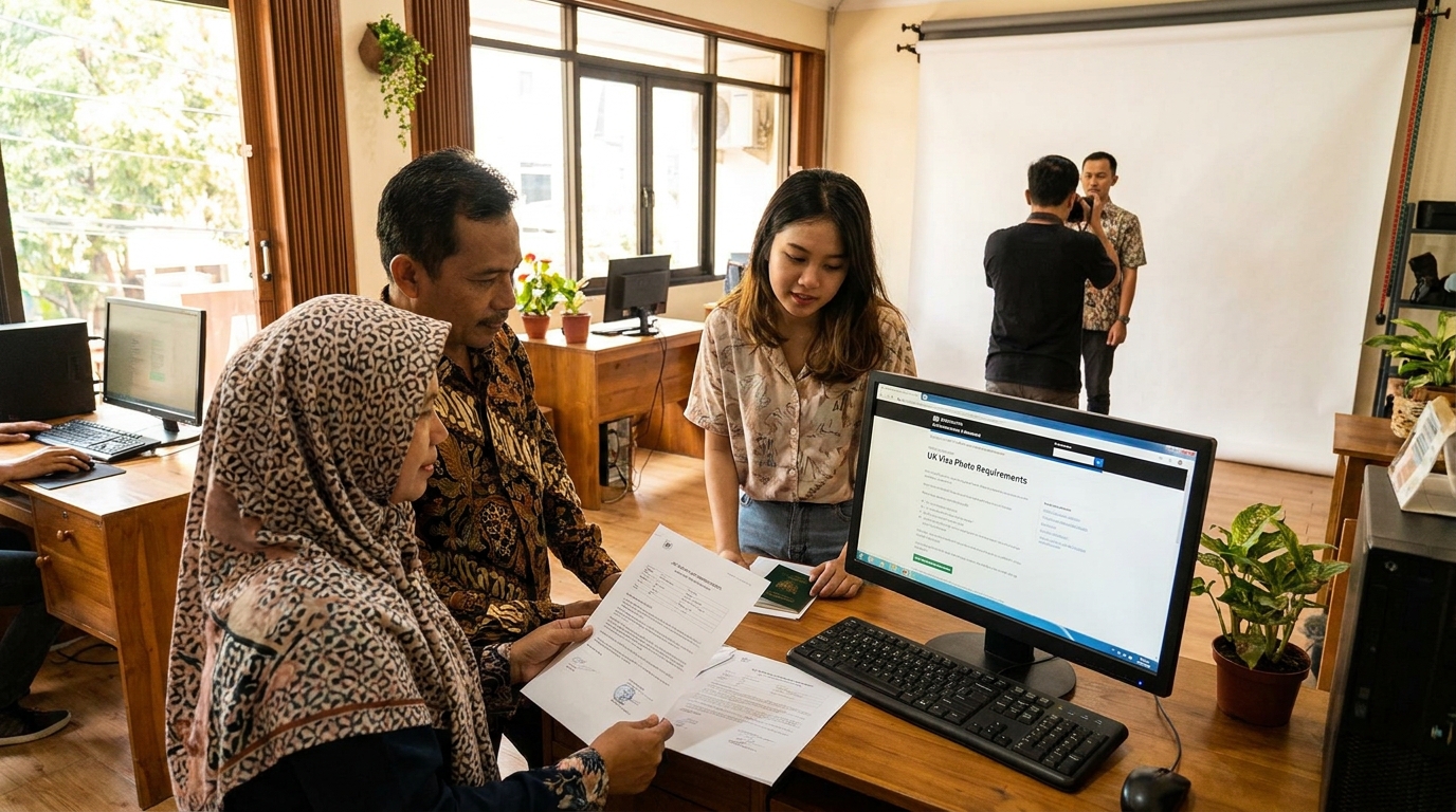 Menavigasi Standar Biometrik: Panduan Syarat Foto Visa UK Terbaru 2026